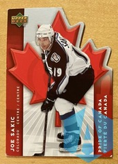 2007-08 Upper Deck McDonald's Pride of Canada #PC1 Joe Sakic Die-Cut Colorado